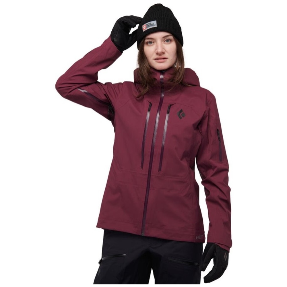 Black Diamond Recon LT Jacket | Gor Tex | Ski Tour | Relaxed Fit Shell | S